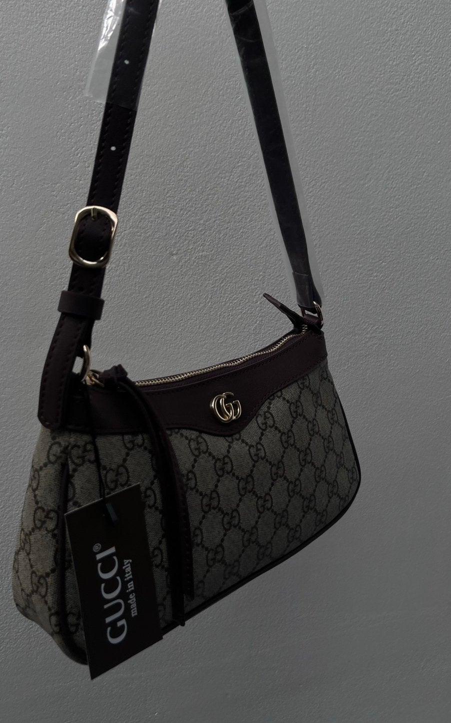 Gucci tas bruin, Handtassen en Accessoires, Ophalen, Zo goed als nieuw, Bruin