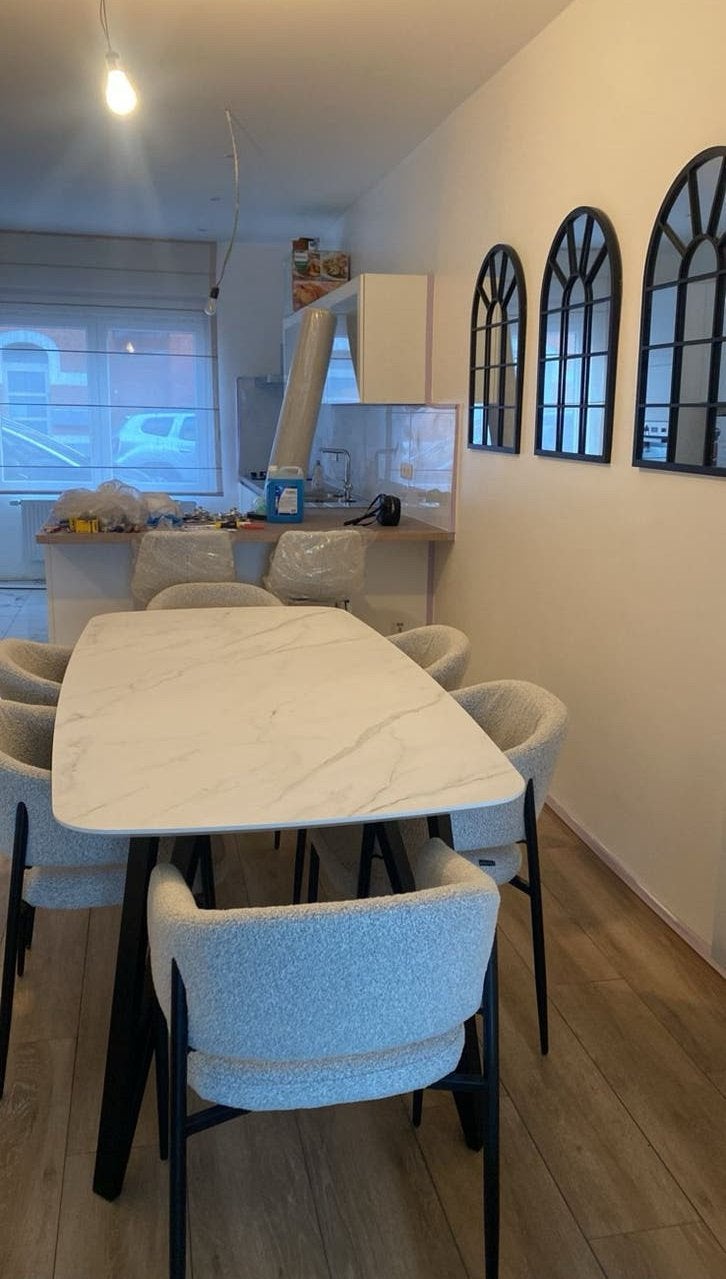 Juntoo Ragno 180 cm tafel — — Zo goed als nieuw, Huis en Inrichting, Tafels | Eettafels, Ophalen, Zo goed als nieuw, Eikenhout