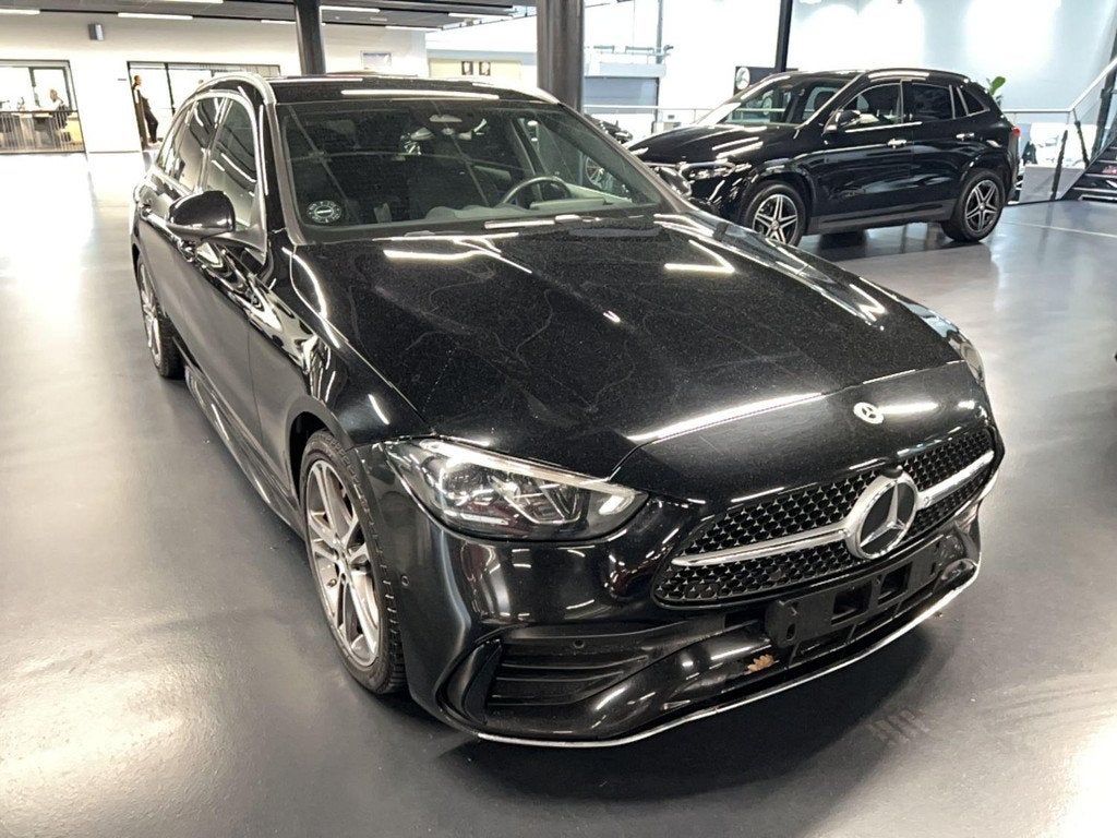 Mercedes-Benz C-Klasse 220 D Break AMG Line | Distronic | Do, Auto's, Automaat, 4 cilinders, Zwart, Bedrijf