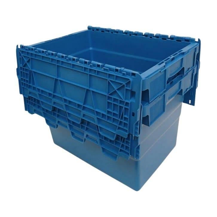 Blauwe Kunststof Distributiebak 600x400x416 mm Euronorm, Handtassen en Accessoires, Kettingen, Kunststof, Blauw, Ophalen of Verzenden