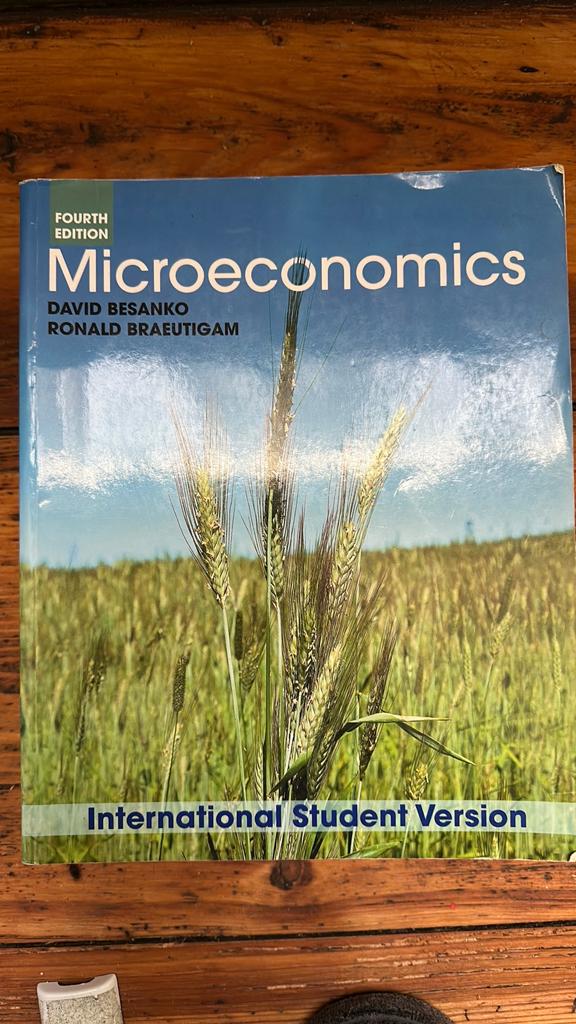 Microeconomics 4th edition David Besanko & Ronald Braeutigam, Boeken, Ophalen of Verzenden, Gelezen, Hoger Onderwijs
