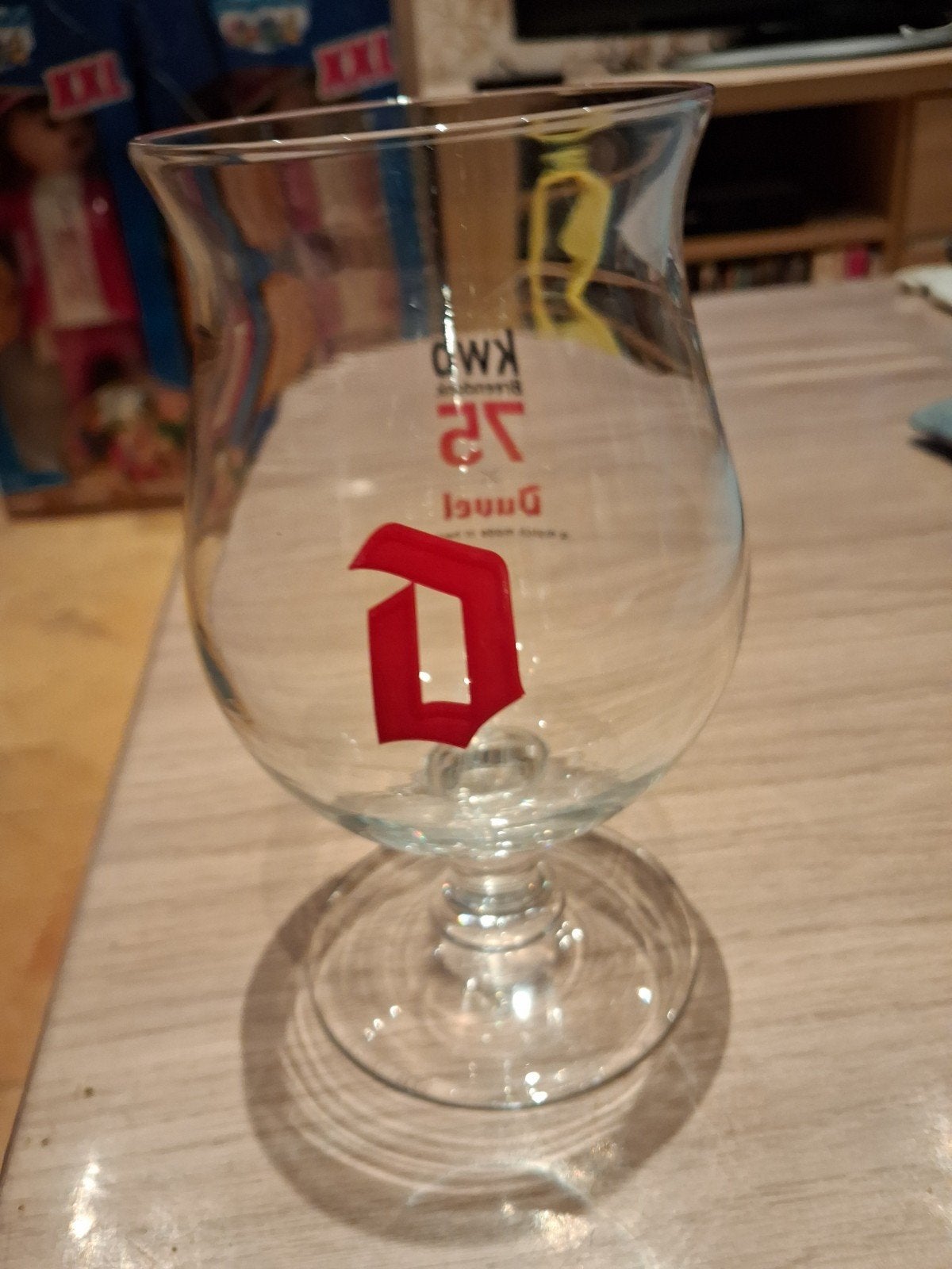 Verre Duvel KWB Breendonk 75, Collections, Enlèvement ou Envoi, Neuf, Verre ou Verres, Duvel