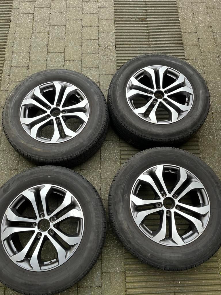 SET DE JANTES MERCEDES-BENZ GLC, Autos : Pièces & Accessoires, Pneus & Jantes, Pneus et Jantes, Pneus été, 17 pouces, Enlèvement
