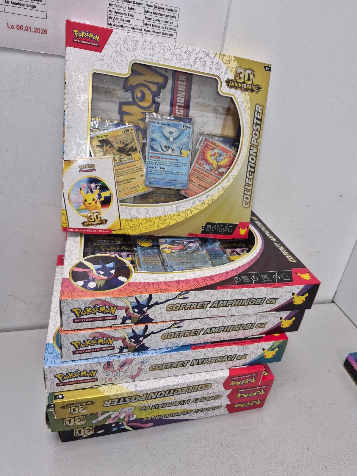 POKEMON 30 ANNIVERSAIRE COFFRET, Enlèvement ou Envoi