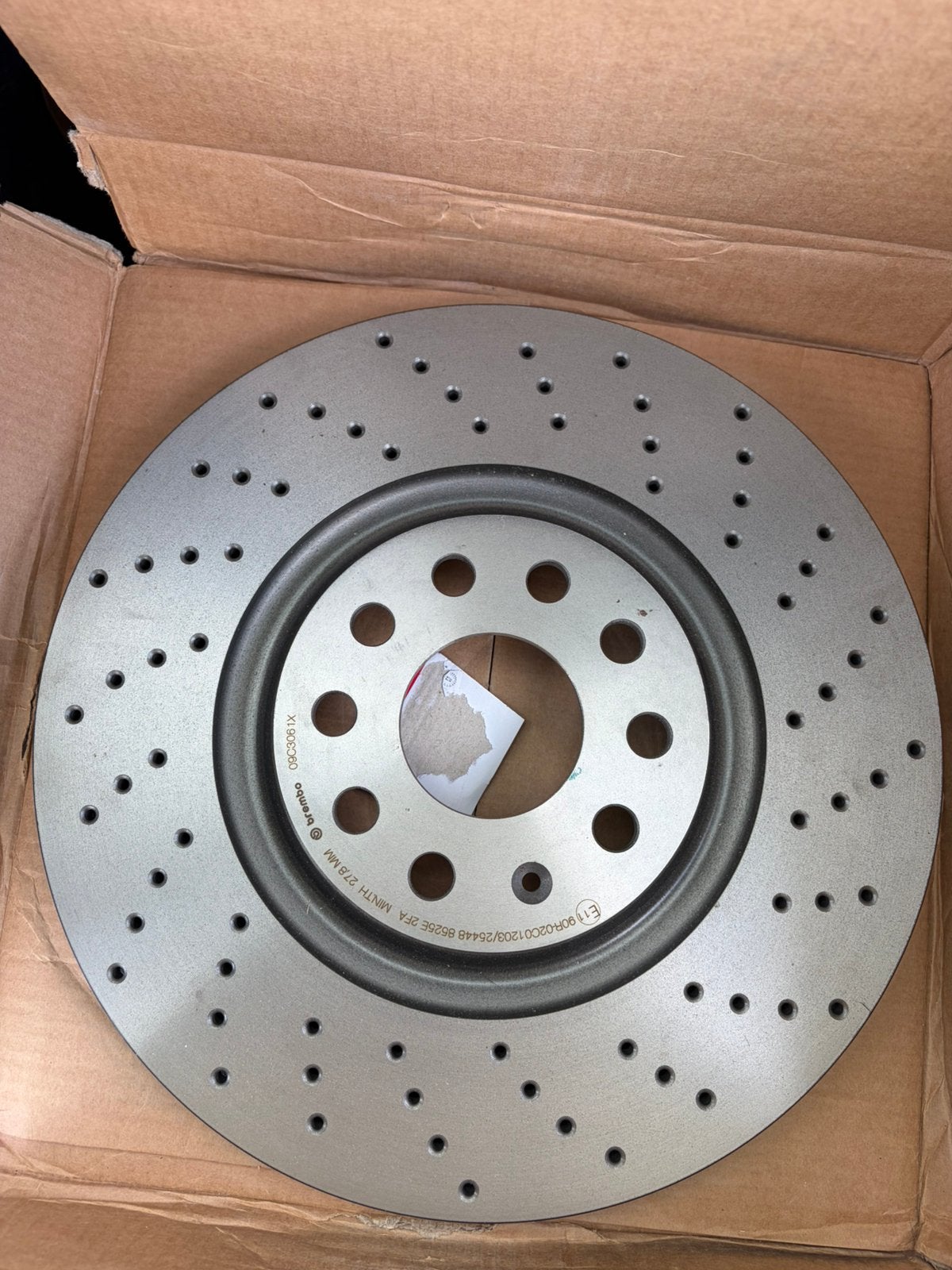 2 disques de frein Brembo Xtra 09.C306.1X – Neufs, Ophalen of Verzenden, Nieuw, Audi