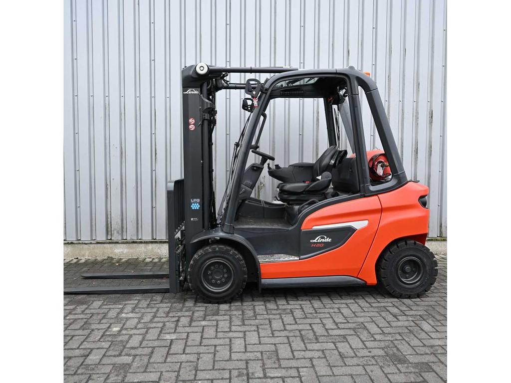 Linde - 2023 - H20T-01/600 - Chargeur élévateur, LPG, Chariot élévateur, Linde