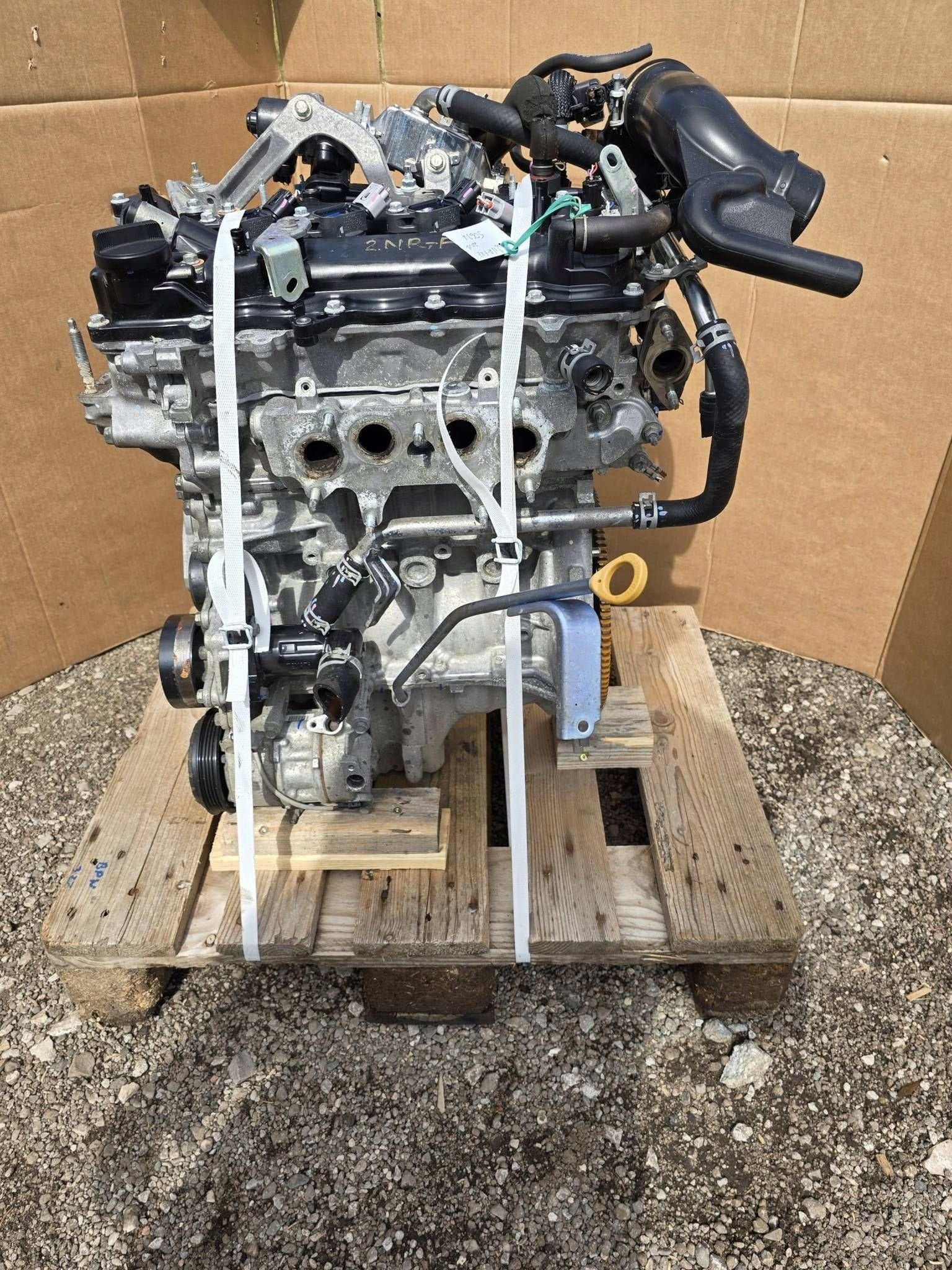 Moteur 2NRFKE Complet YARIS TOYOTA, Verzenden, Gebruikt, Overige automerken