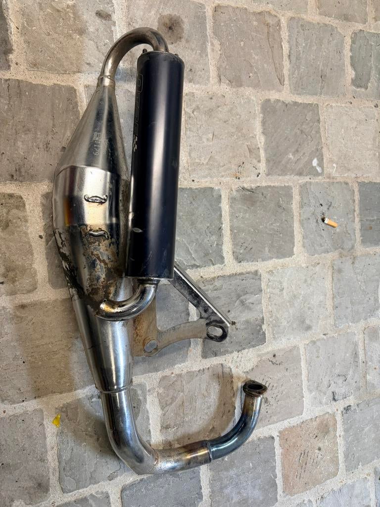 Chroom technigas kruluitlaat met e keuring voor booster, Ophalen, Zo goed als nieuw