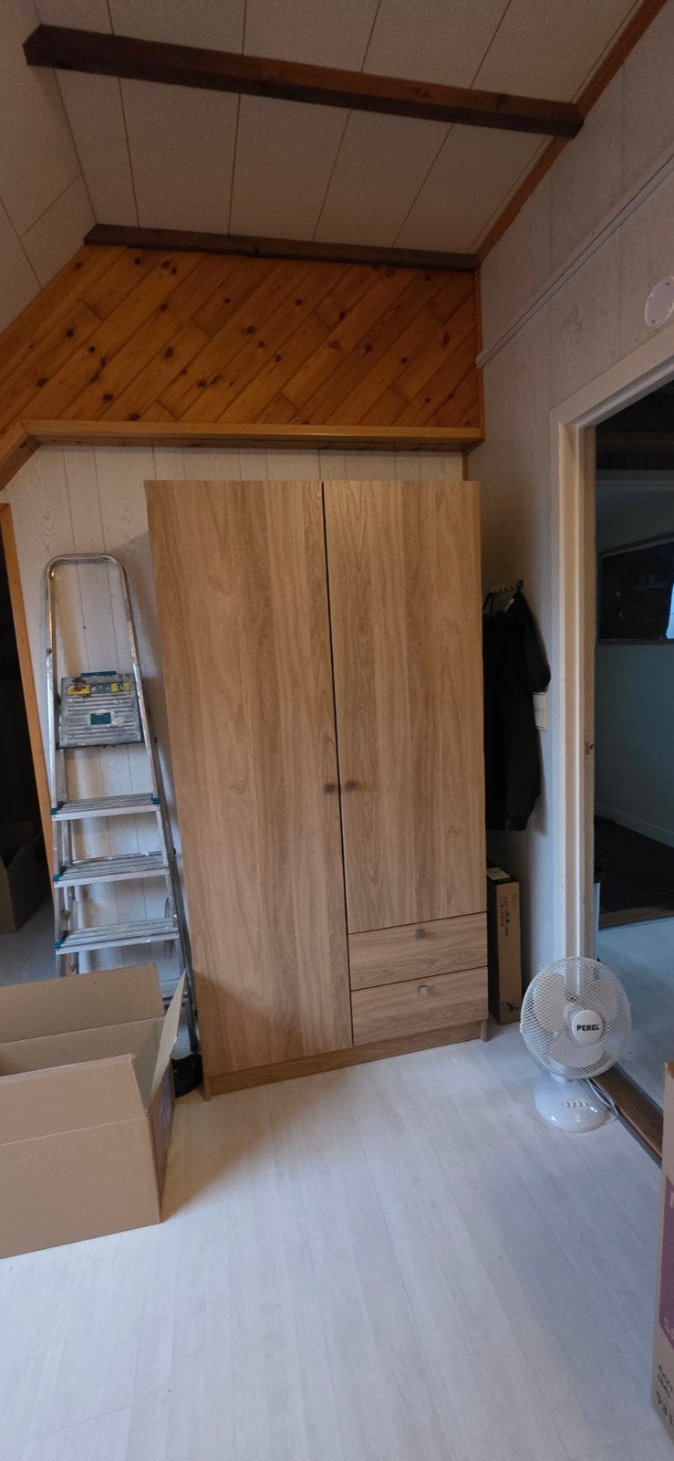 Armoire Ikea Vilhatten, Avec tiroir(s), Comme neuf, 50 à 100 cm, Chêne