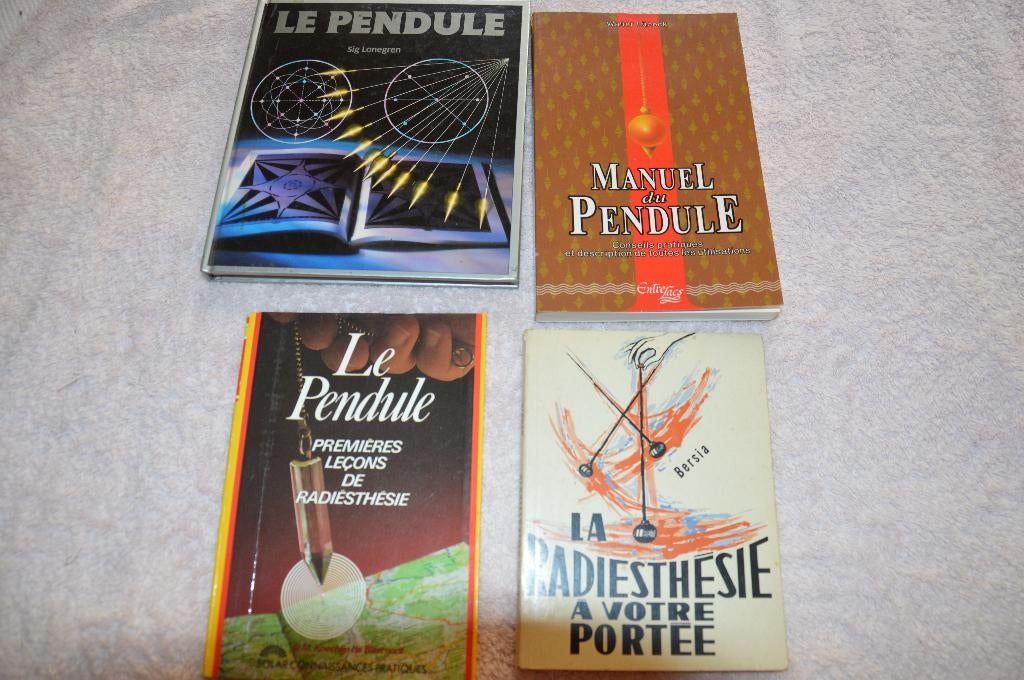 AV LOT DE LIVRES  PENDULES RADIESTHESIE, Enlèvement