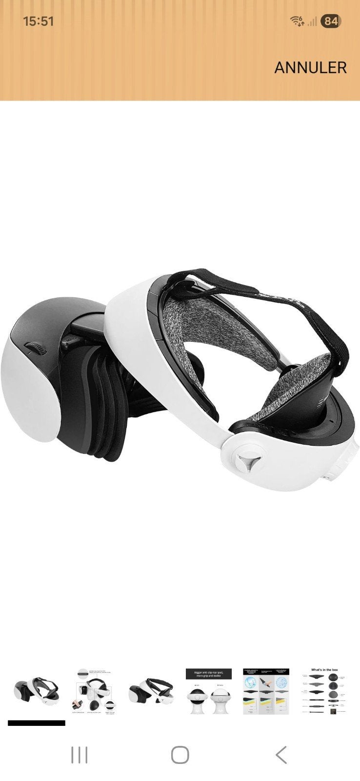 Kit confort globular cluster 2 pour PS VR2, Games en Spelcomputers, Ophalen