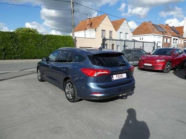 Ford Focus Break 1.0 i ecoboost 125pk Titanium Trekhaak '19, Focus, Euro 6, Blauw, Bedrijf