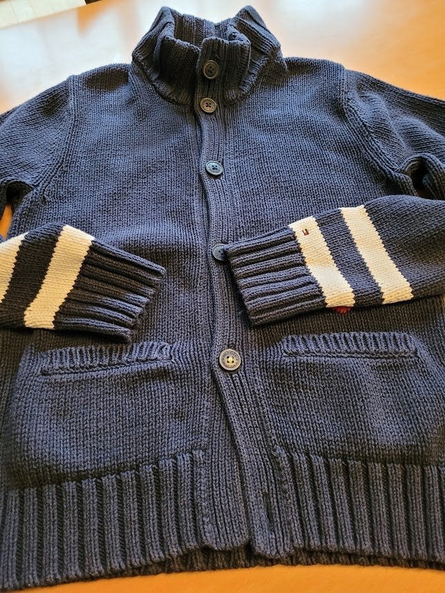 gilet Tommy H 12j, Trui of Vest, Ophalen of Verzenden, Jongen, Tommy Hilfiger