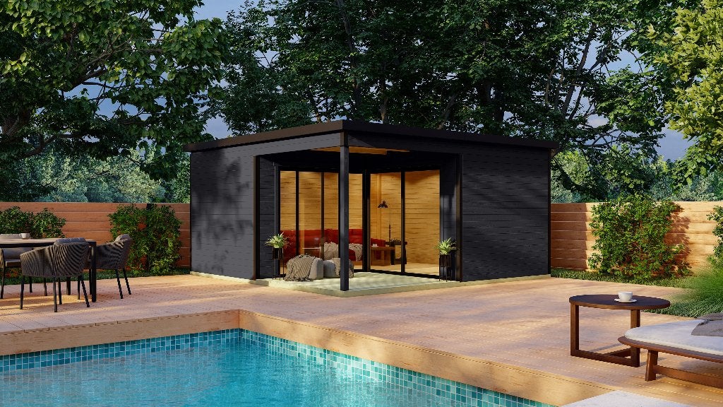 NIEUW Modern tuinhuis Domeo 6 Loggia Set, Envoi, Neuf