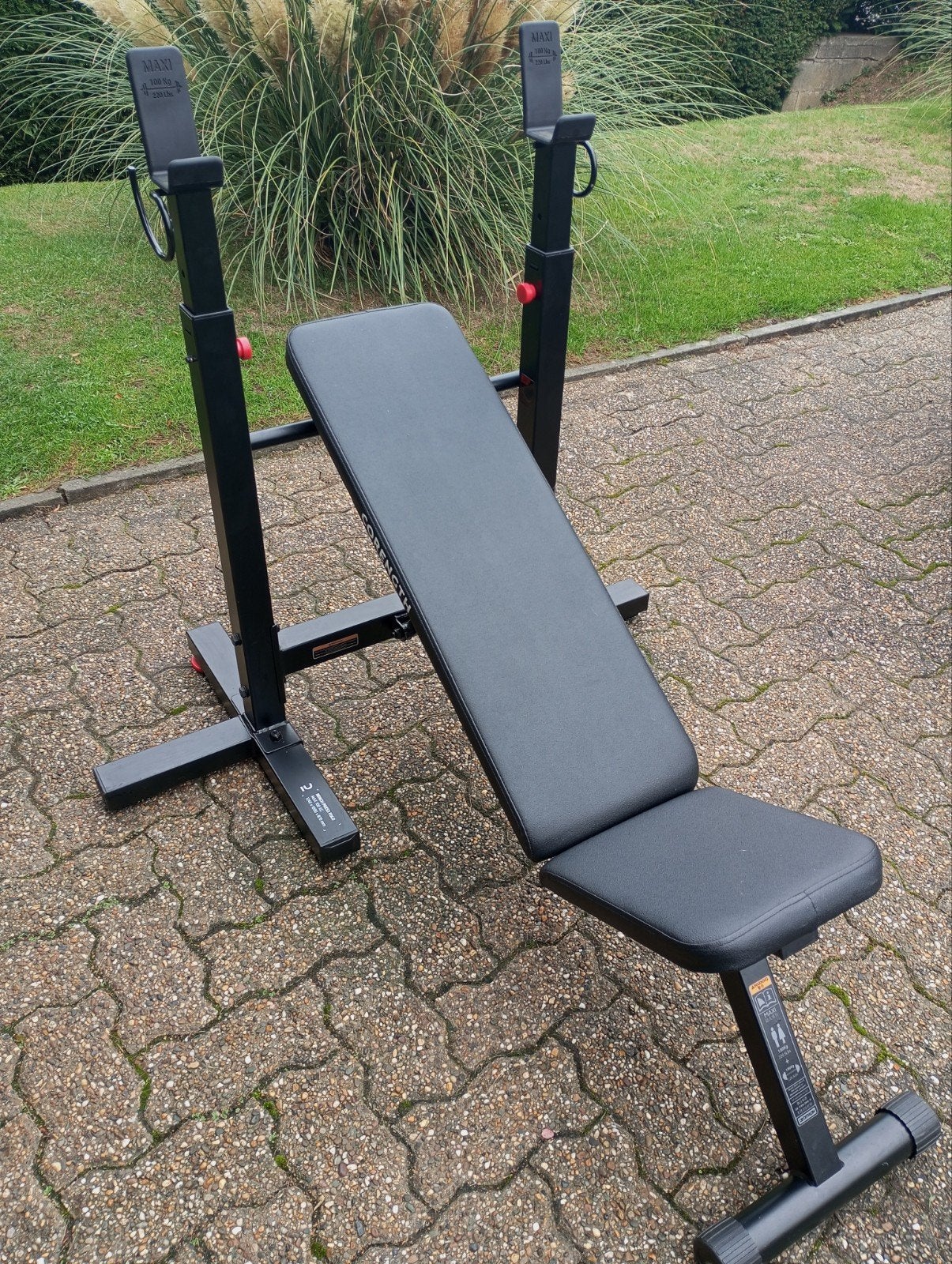 banc musculation benchpress, Enlèvement