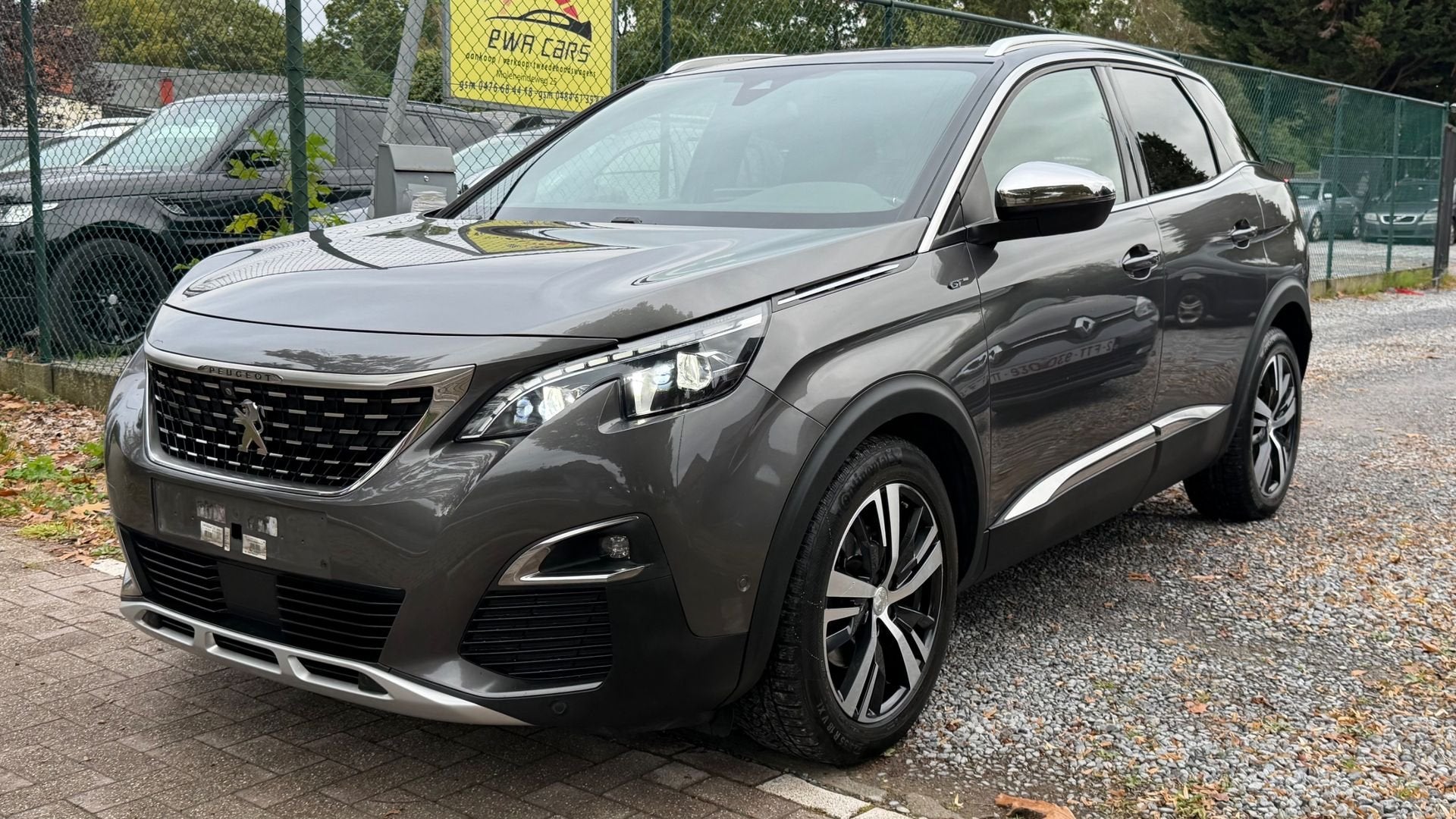 Peugeot 3008 GT 2.0 Diesel Automaat, Autos, Argent ou Gris, Euro 6, Entreprise, 131 kW