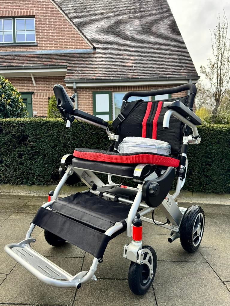 Smart Chair xl chaise roulante électrique pliable unique, Enlèvement ou Envoi, Pliant, Comme neuf, Fauteuil roulant électrique