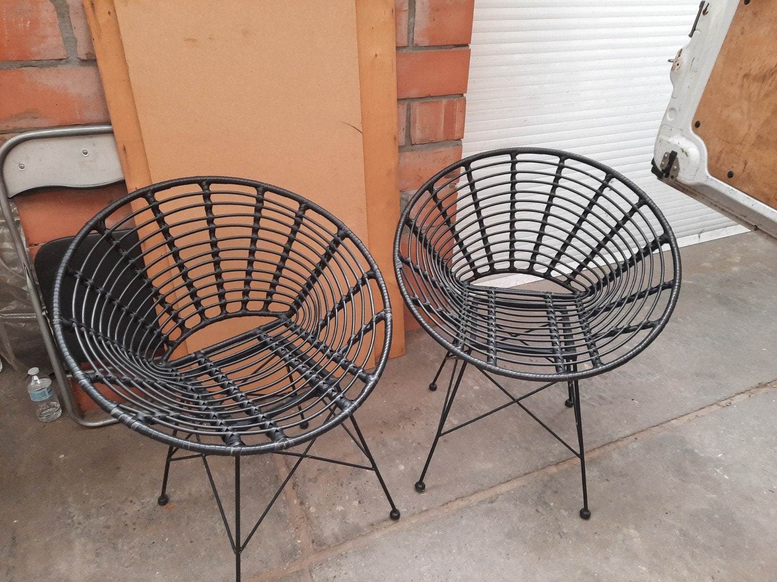 2 tuinstoelen - Rattan stoel Ibiza van lifa living, Onbekend, Enlèvement, Utilisé, Onbekend