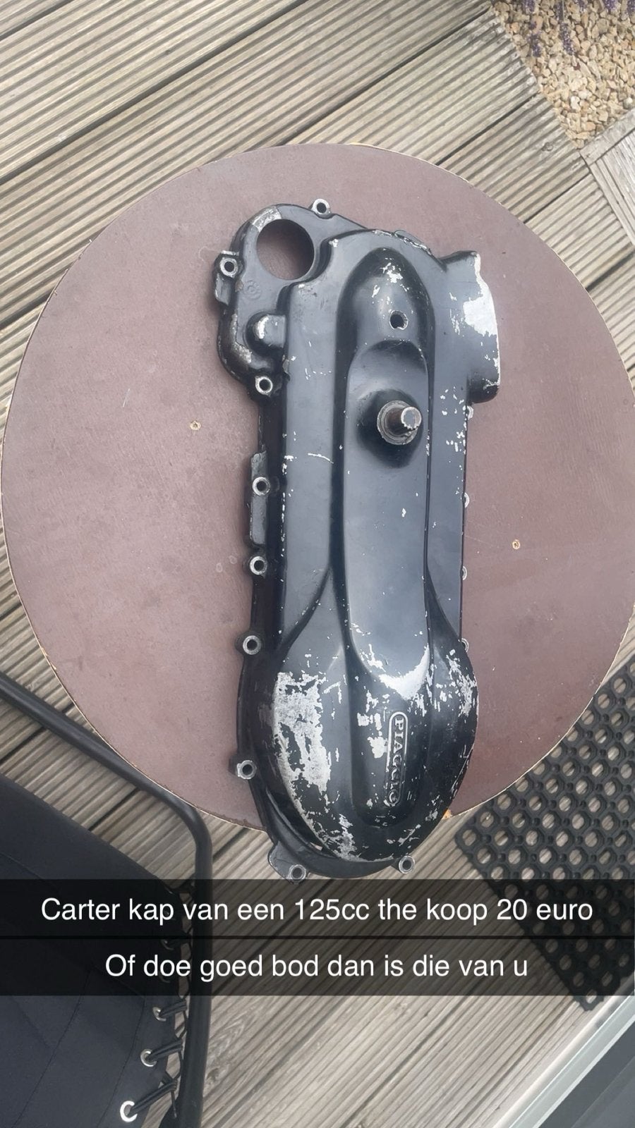 Cater kap voor 125cc, Motoren, Ophalen