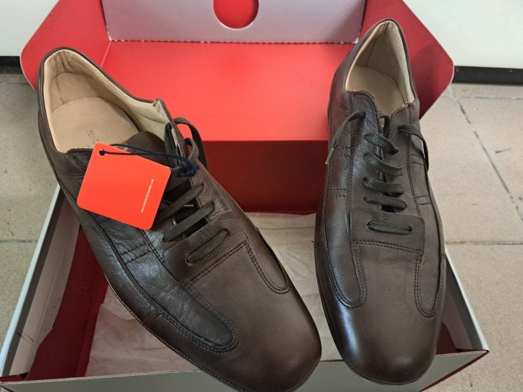 lederen side-air schoenen M46, Kleding | Heren, Schoenen, Ophalen, Bruin, Nieuw, Veterschoenen