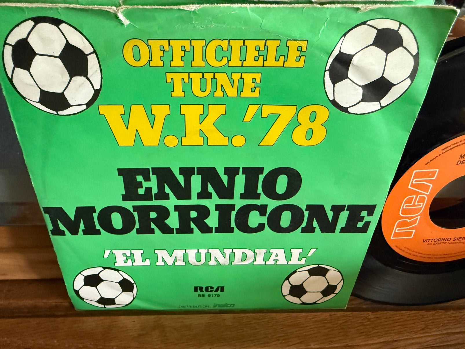 El Mundial -Mars officiel Del Mundial '78, CD & DVD, Vinyles Singles, Pressage original, Enlèvement ou Envoi, Single, Comme neuf