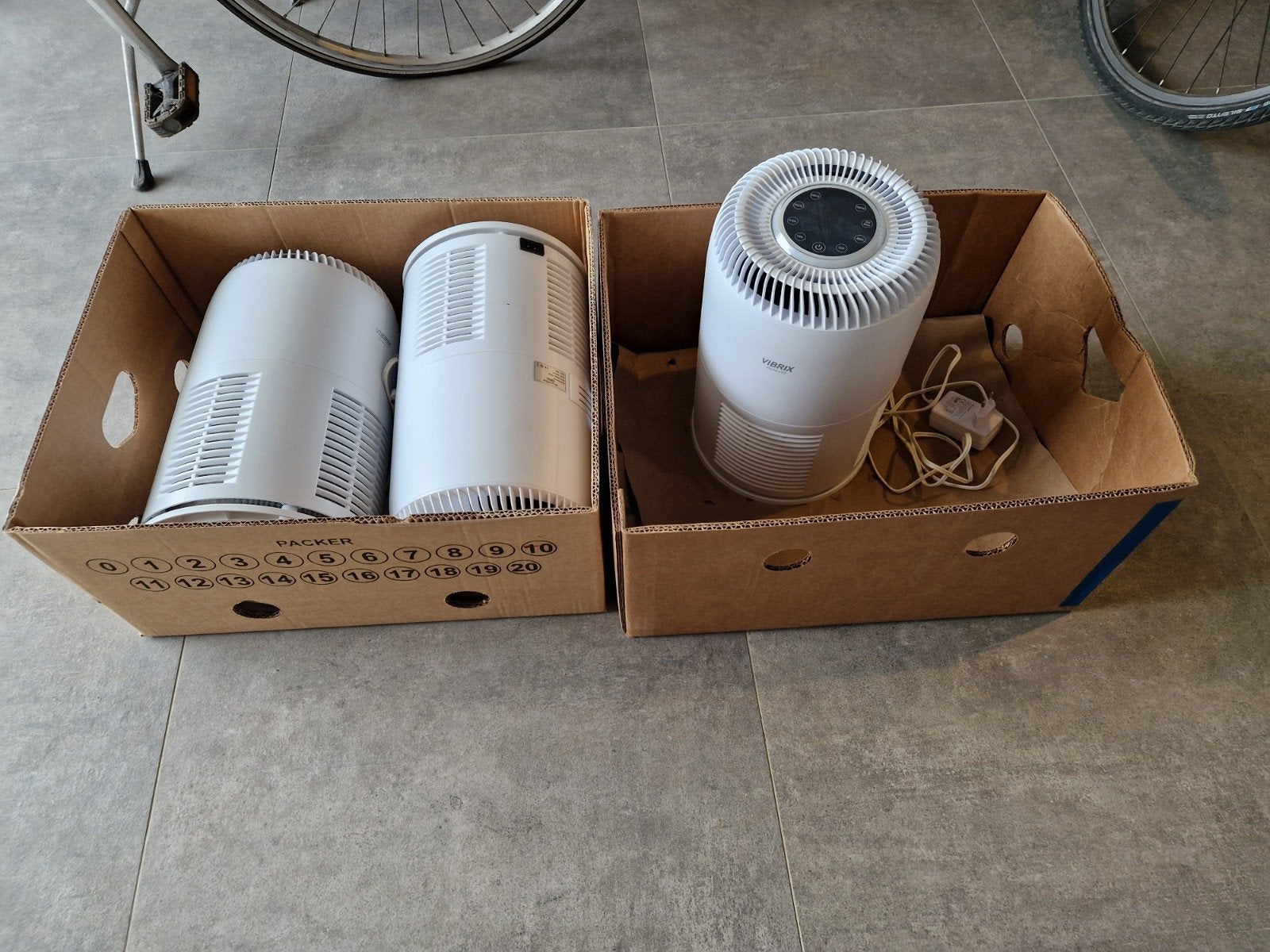 3x Vibrix Vortex 20 Pureflow luchtreiniger, Ophalen, Gebruikt, Luchtreiniger