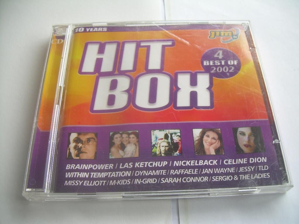 2 CD S - JIM TV - HITBOX - BEST OF 2002, Cd's en Dvd's, Ophalen of Verzenden, Zo goed als nieuw, Pop