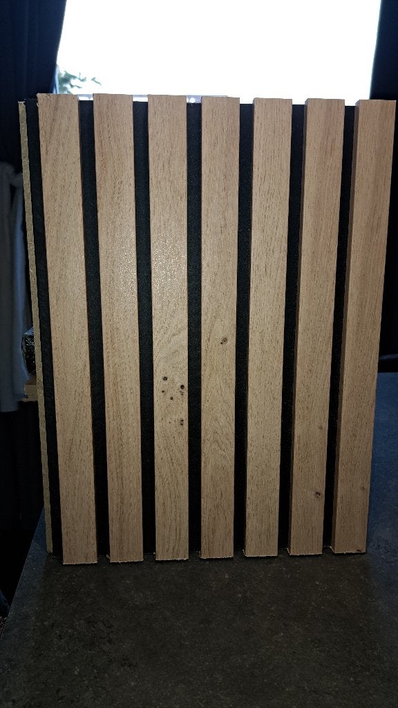 Houten Latten paneeltjes, Doe-het-zelf en Bouw, Hout en Planken, Ophalen, Nieuw, Eiken