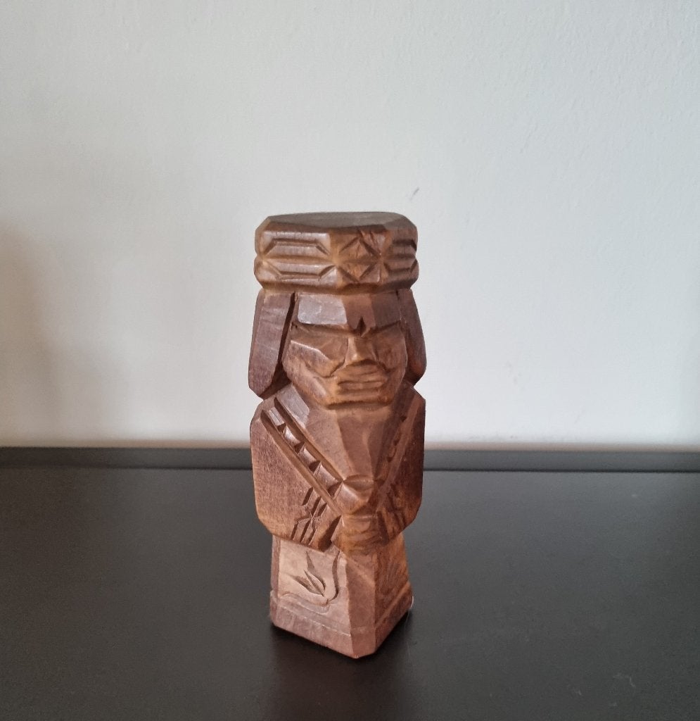 Nipopo Ainu Pop japonais, Antiquités & Art, Enlèvement ou Envoi, Brun, Japon, Bois
