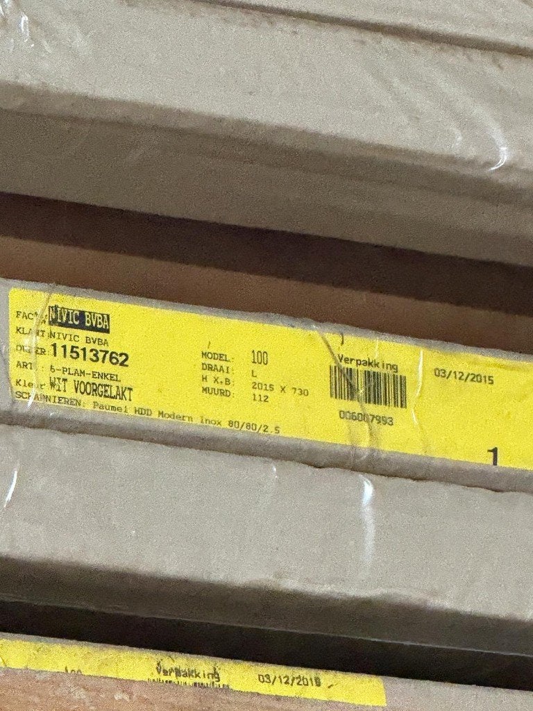 Binnendeuren, Doe-het-zelf en Bouw, Ophalen, Minder dan 80 cm, Binnendeur, Nieuw