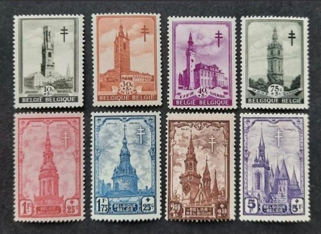 Belgique : COB 519/26 ** Antituberculeux 1939., Timbres & Monnaies, Timbres | Europe | Belgique, Sans timbre, Neuf, Enlèvement ou Envoi