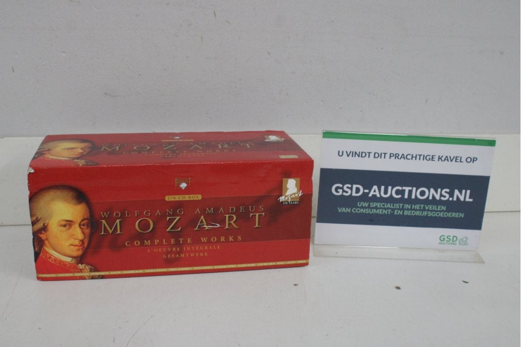 Wolfgang Amadeus Mozart complete werken 170 cd box, Enlèvement ou Envoi