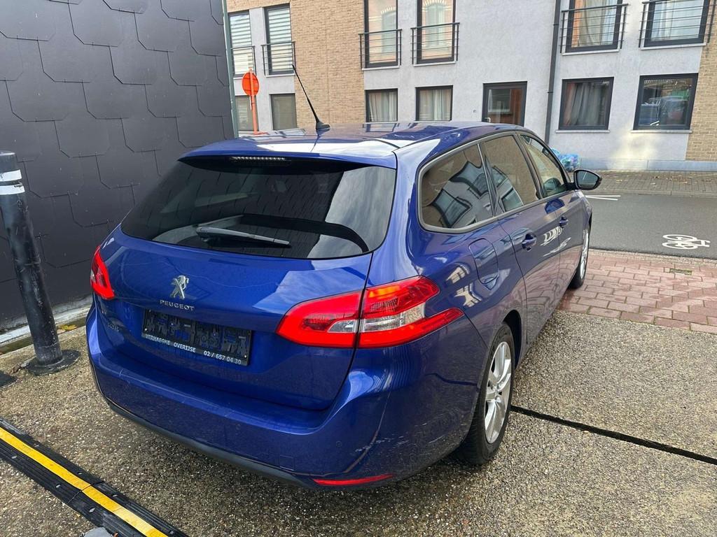 Peugeot 308 SW 1.2 I EDITION STYLE, Auto's, Automaat, Gebruikt, 1199 cc, Blauw