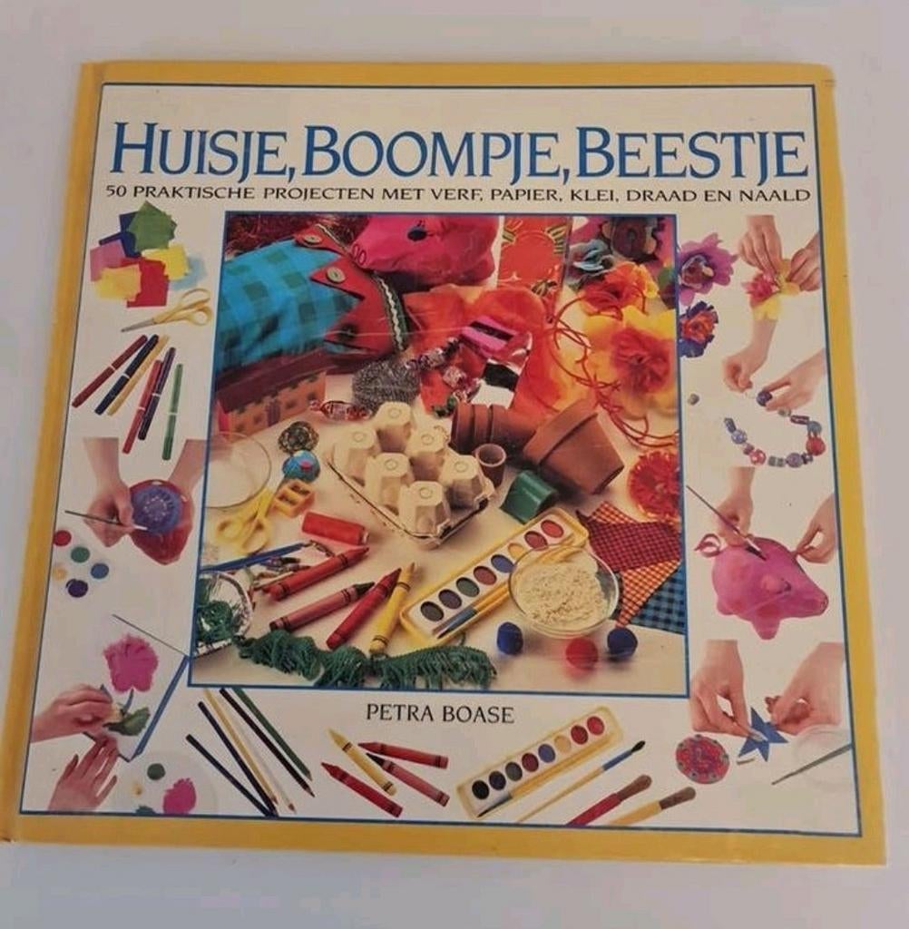 Knutselboek : huisje, boompje, beestje, Boeken, Ophalen of Verzenden