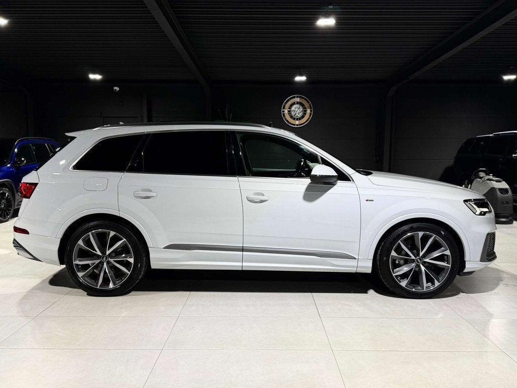 Audi Q7 50 TDi Quattro S line 286cv 7 PLACES AIRMATIC PANO, Cuir, Achat, Euro 6, Entreprise