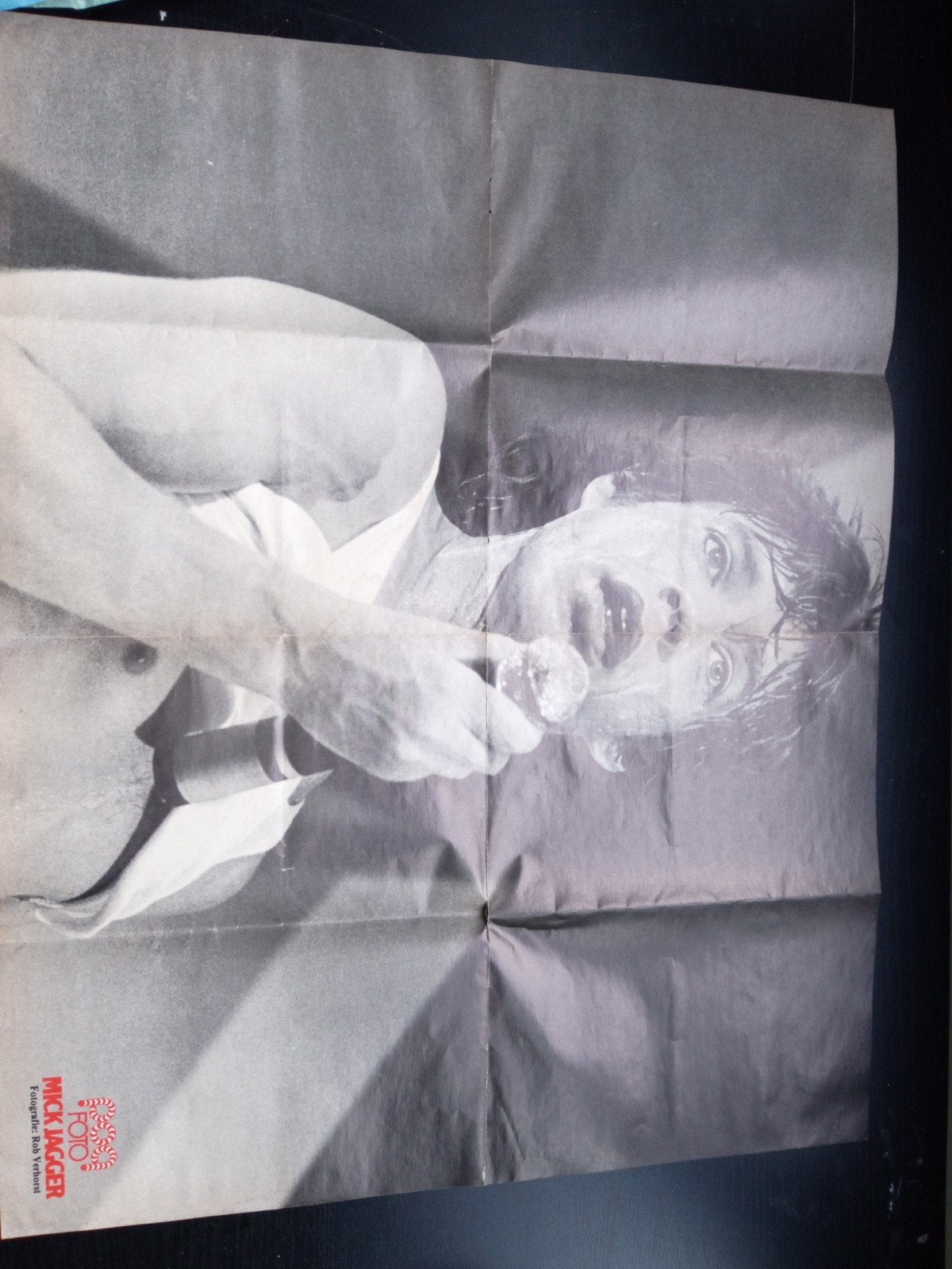 Mick Jagger - la baignoire à Rotterdam le 5 juin 1982, Enlèvement ou Envoi