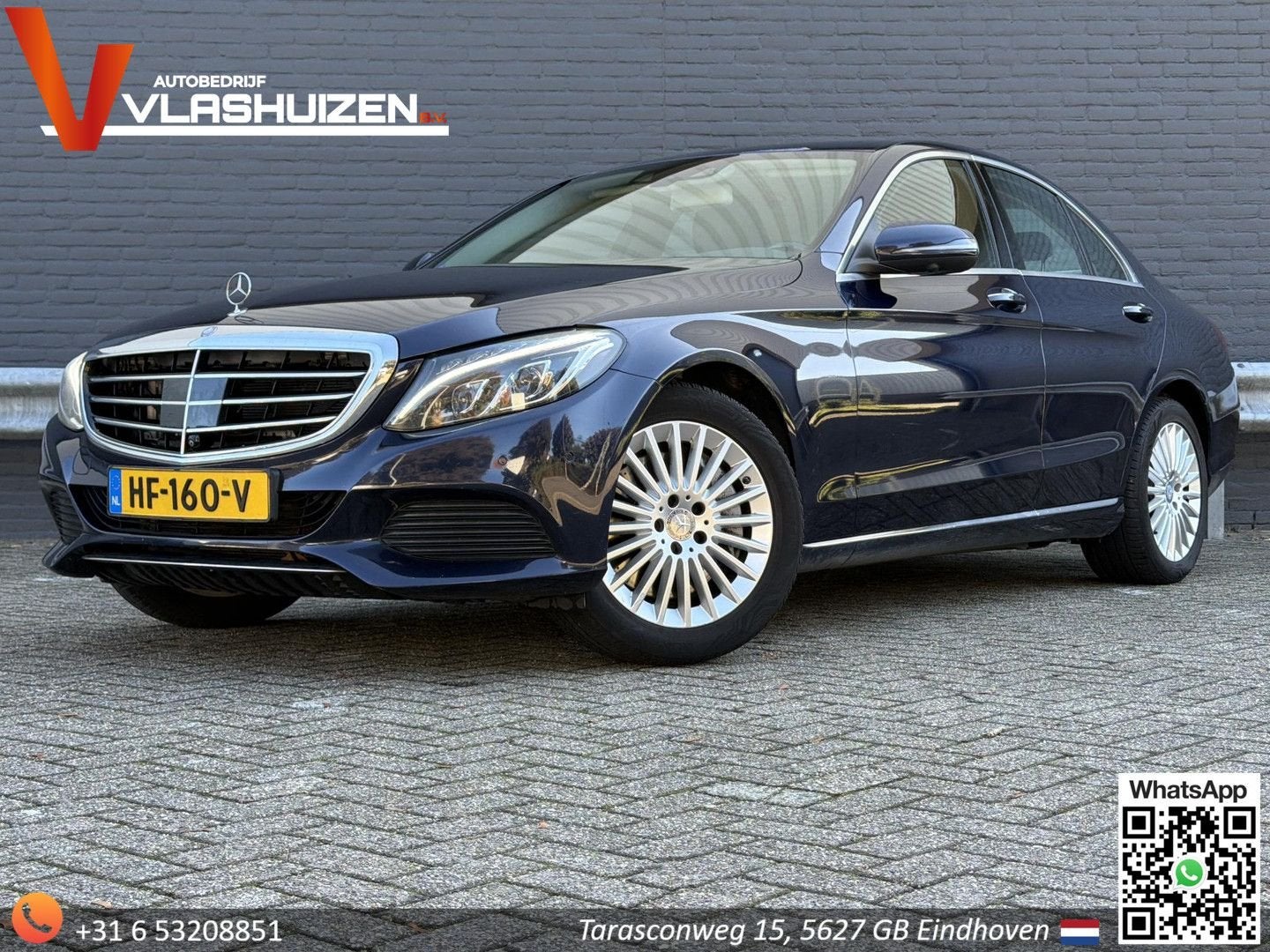 Mercedes-Benz C 350 e Lease Edition, Auto's, Automaat, 48 g/km, Blauw, Bedrijf