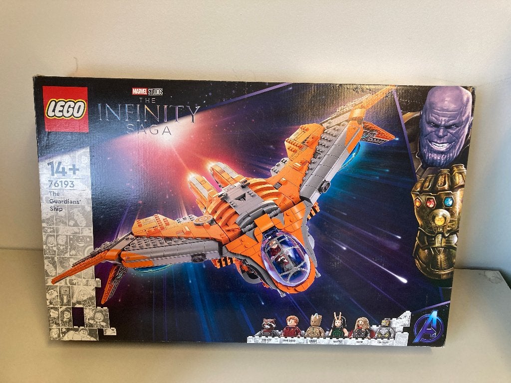 Lego 76193 Marvel - The Guardians' Ship (boîte neuf), Neuf, Enlèvement ou Envoi, Marvel, Lego