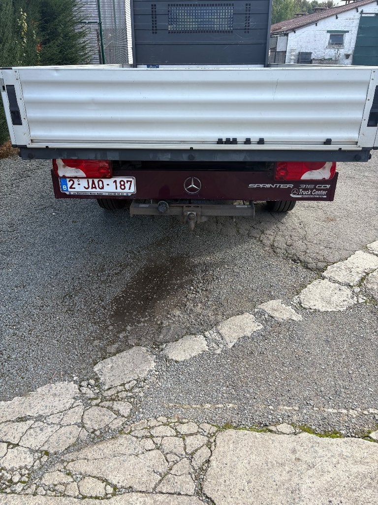 Mercedez sprinter openlaadbak, Auto's, Euro 5, Achterwielaandrijving, Zwart, Bruin