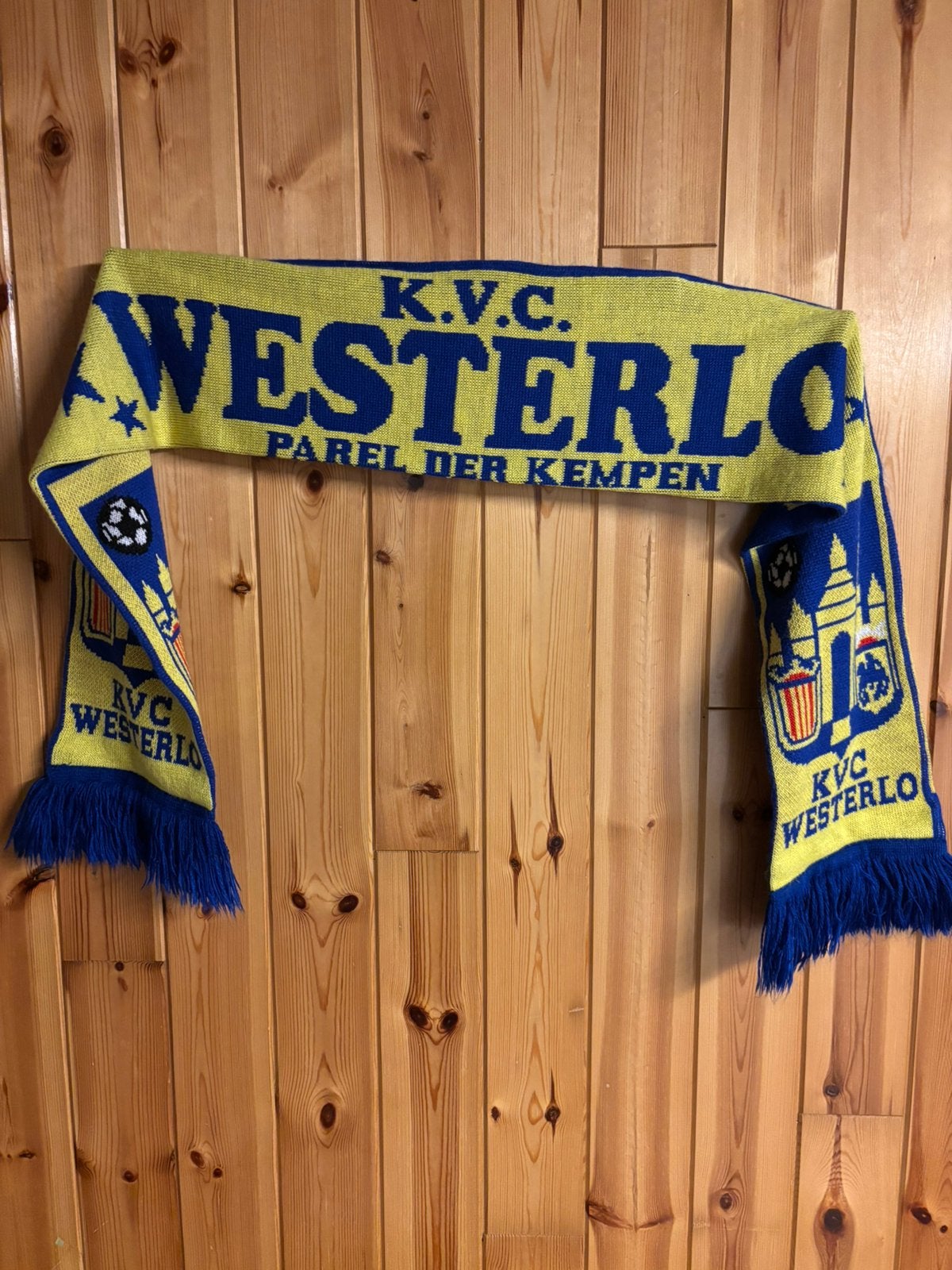 Sjaal Westerlo 2x, Vêtements | Hommes, Bonnets, Écharpes & Gants, Enlèvement, Comme neuf, Écharpe