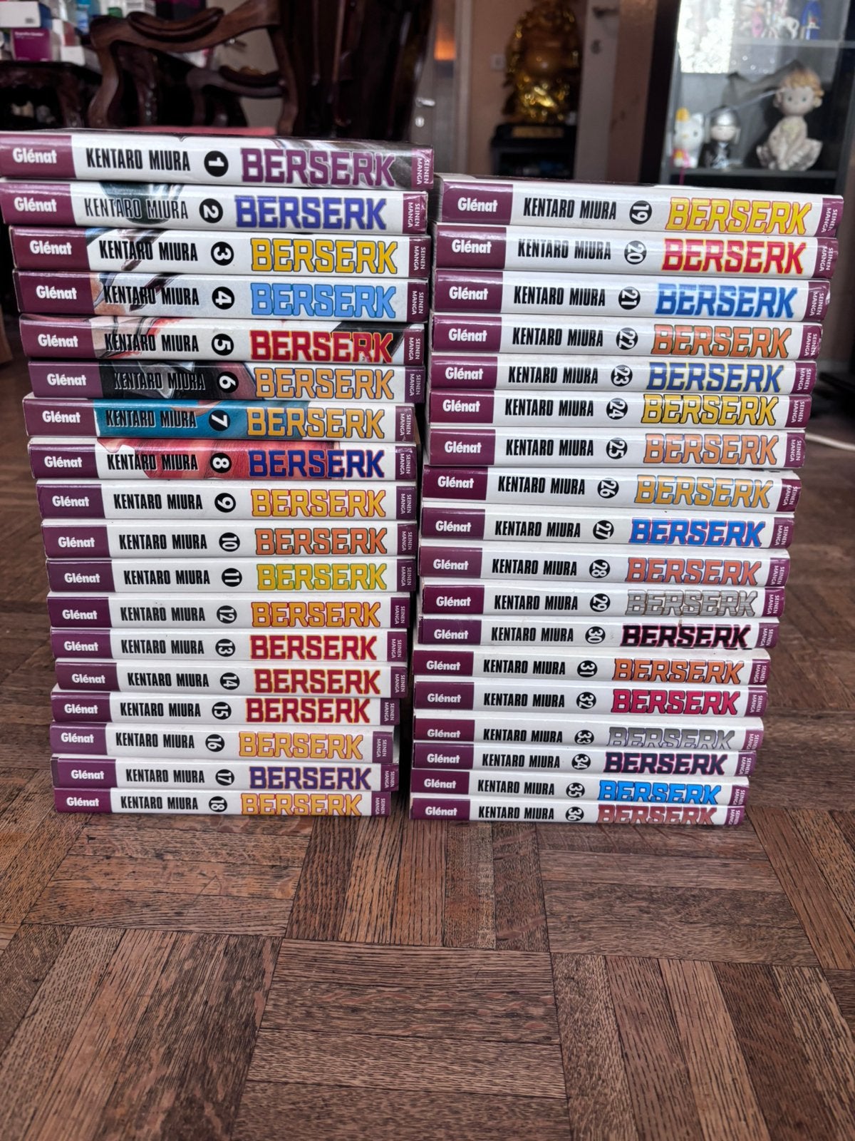 Manga berserk 1-36 quasi integrale, Livres, Enlèvement ou Envoi, Utilisé