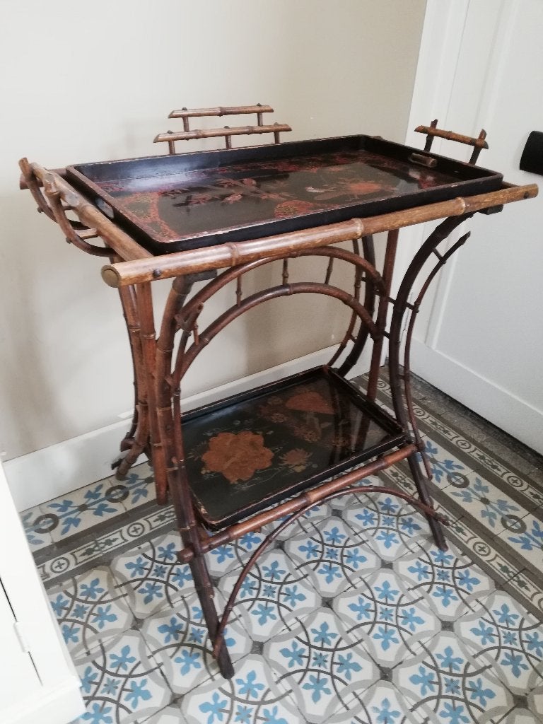 Eyecatcher antieke butlertray 2 dienbladen, Enlèvement