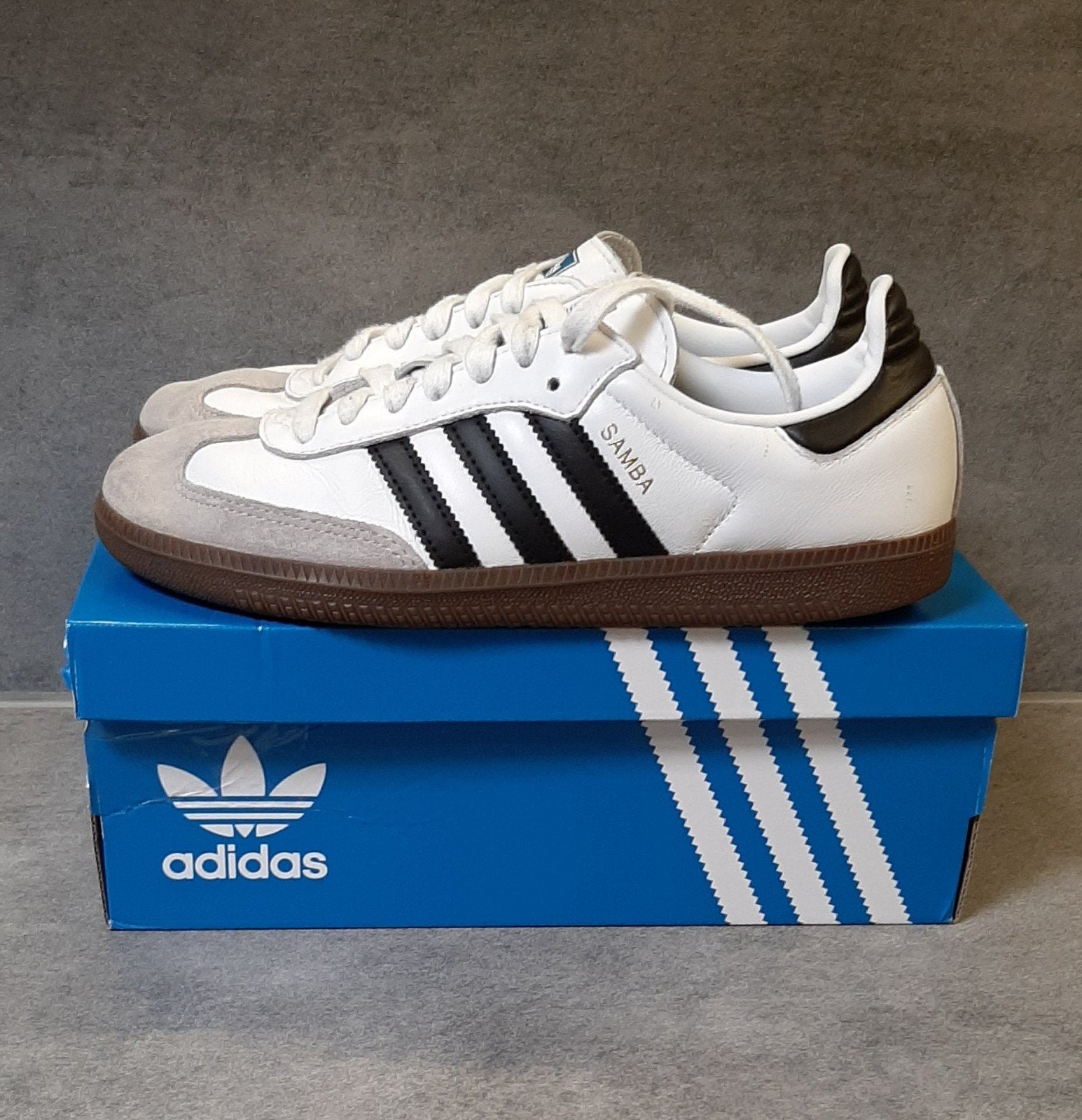 Adidas sneakers Samba OG/Maat 39 1/3, Kleding | Heren, Schoenen, Wit, Ophalen of Verzenden, Zo goed als nieuw, Adidas