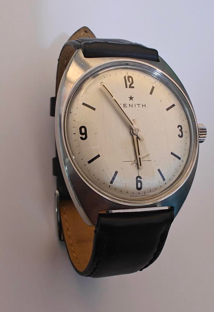 Montre vintage Zenith, Enlèvement ou Envoi, Acier
