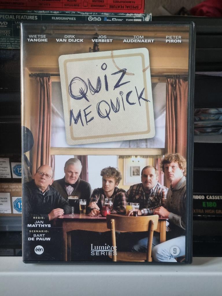 Quiz Me Quick, Wietse Tanghe, Dirk Van Dijck, Jos Verbist, CD & DVD, DVD | Néerlandophone, Coffret, Enlèvement ou Envoi