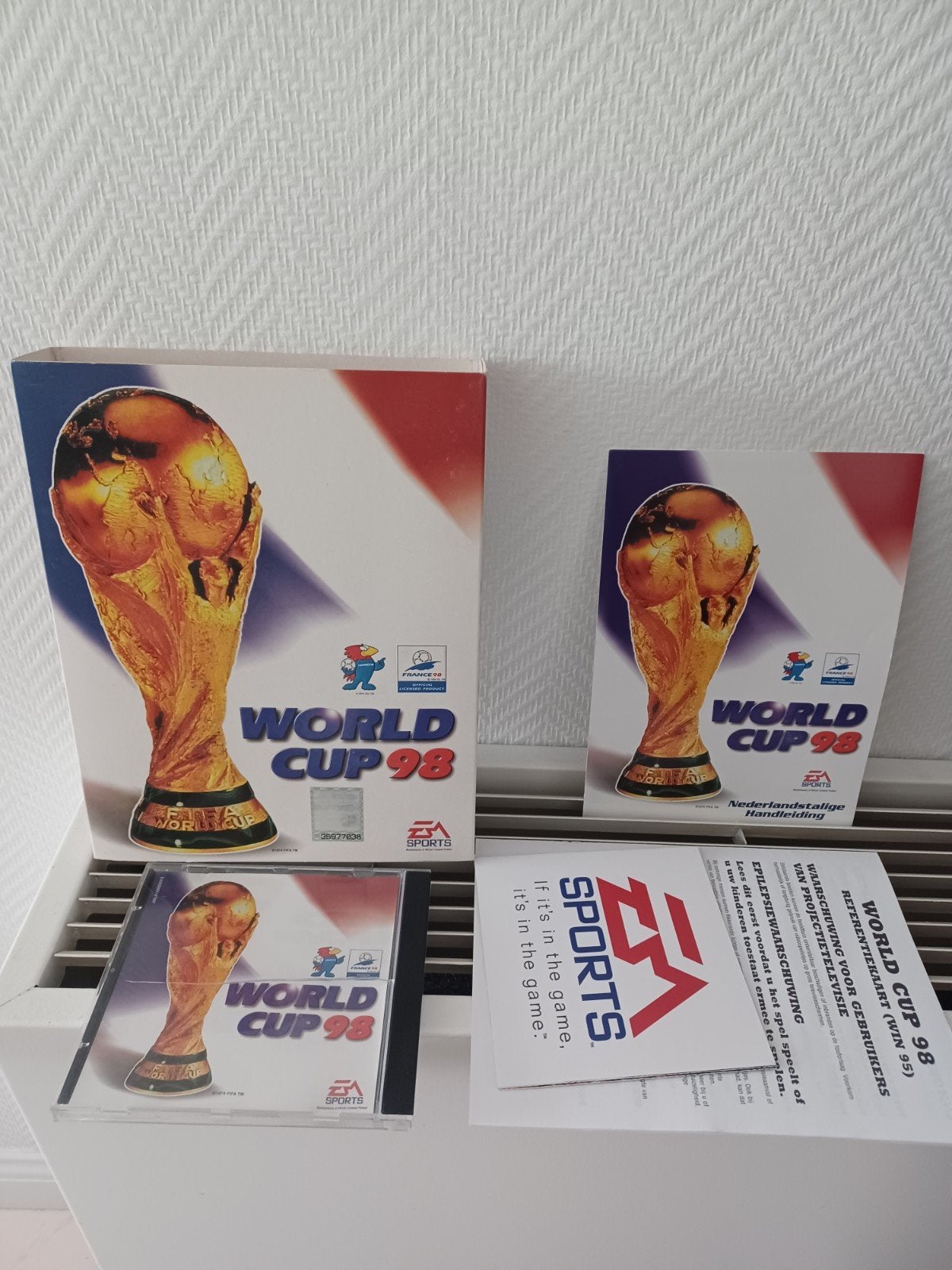 Verzamel big box pc editie: World Cup 98 EaSports, Games en Spelcomputers, Ophalen of Verzenden