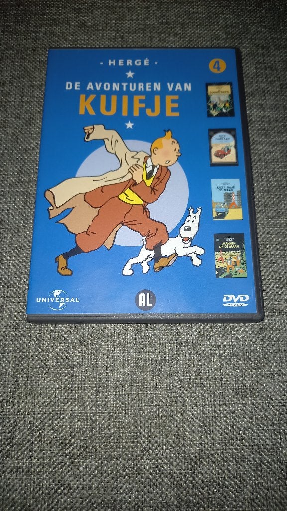 DVD Kuifje, Enlèvement ou Envoi, Utilisé