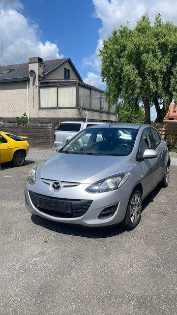 Mazda2 Diesel 236000km Euro5 Nieuwe Distributieriem, Achat, Euro 5, Argent ou Gris, Alarme