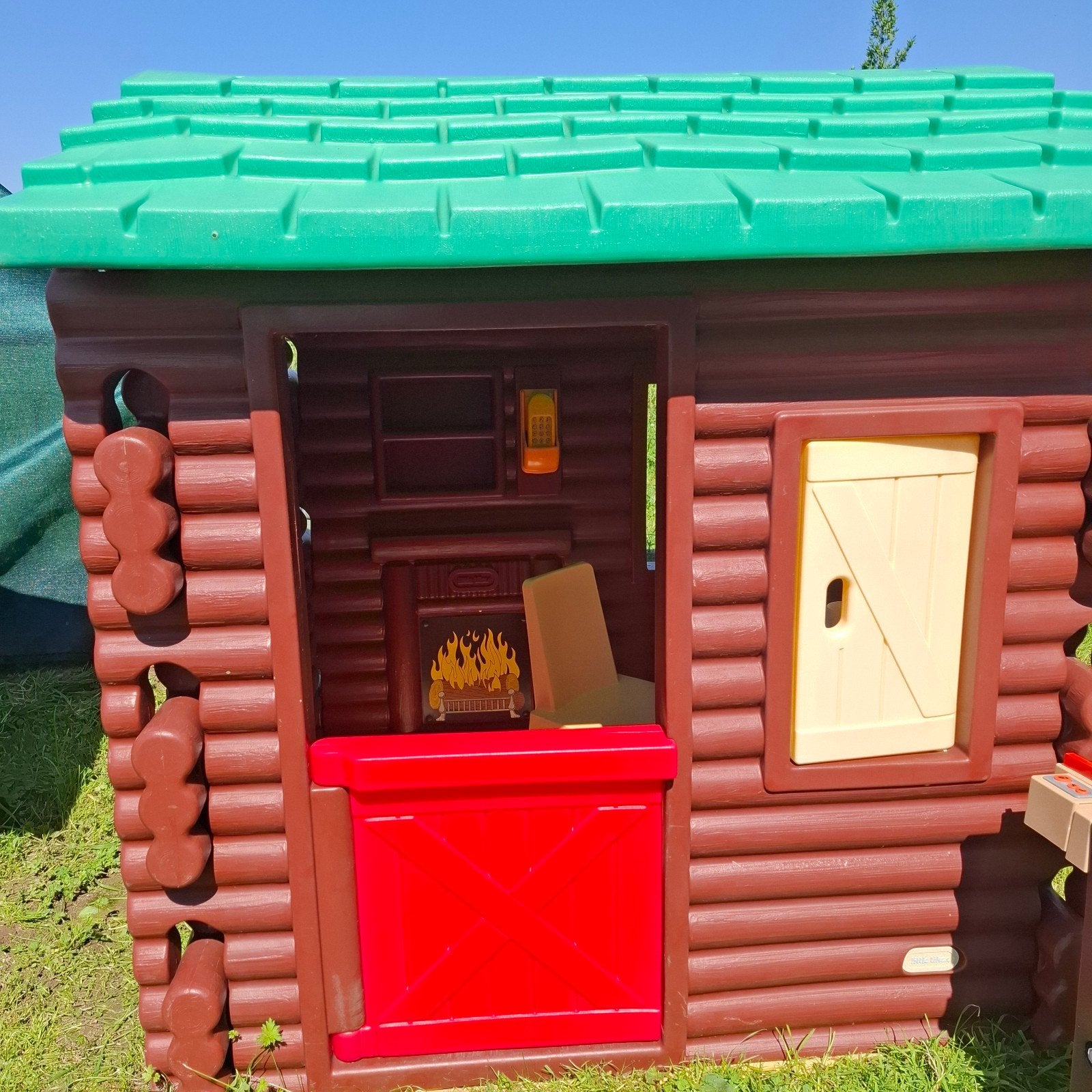 Little tikes speelhuisje, Ophalen