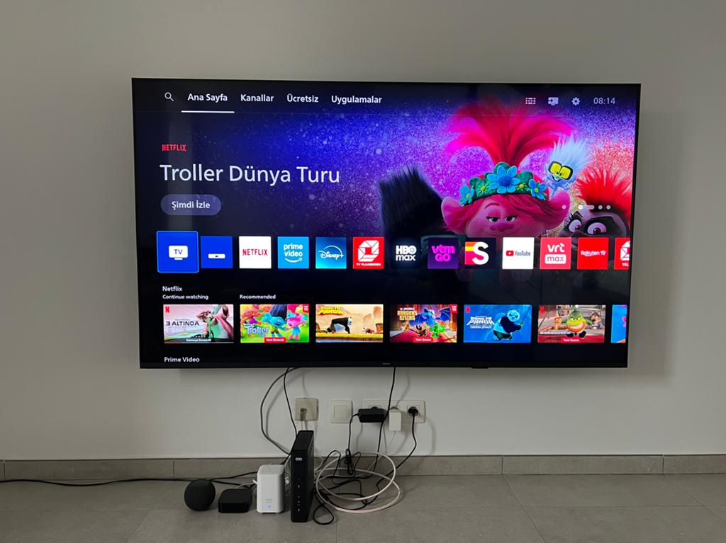Philips QLED TV 4K 75PUS7800, Enlèvement, Comme neuf, QLED, Philips